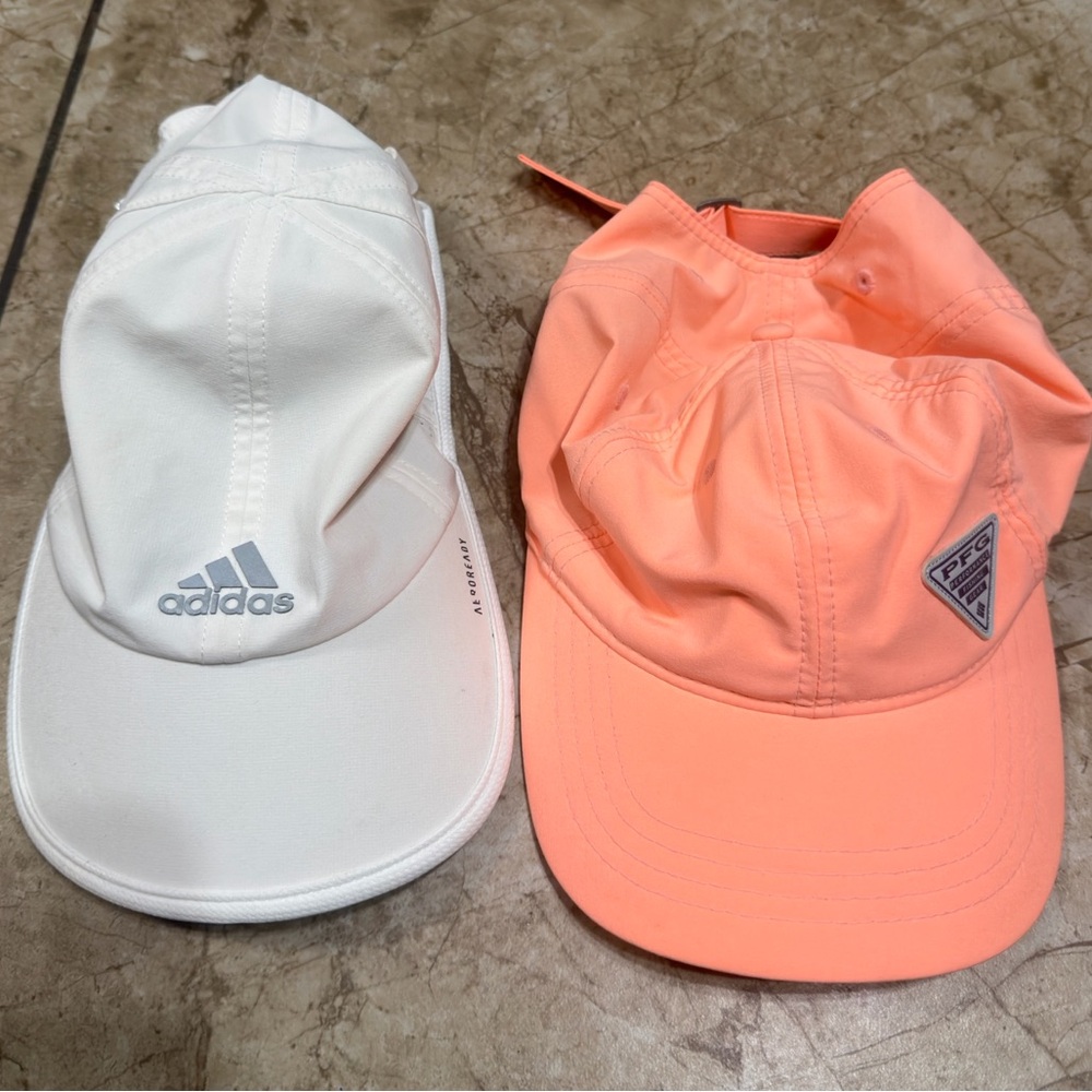 Bundle of Women’s Columbia & Adidas Caps